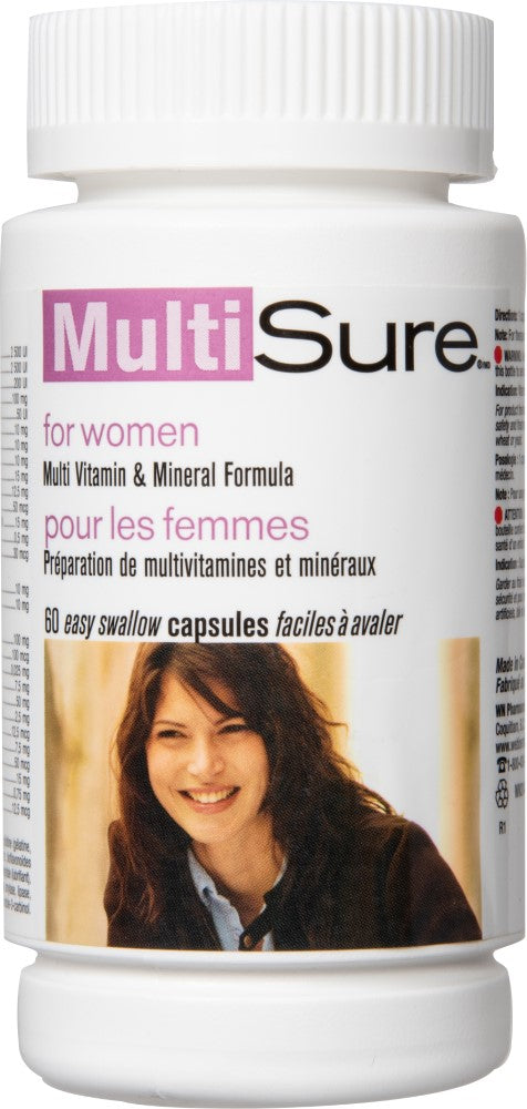 WEBBER NATURALS Multisure Women - 60 Capsules