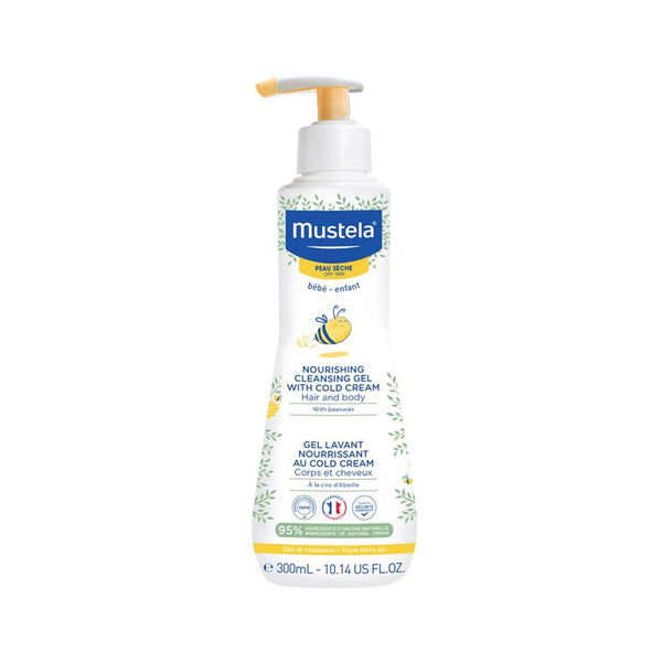 MUSTELA Gel Lavant au Cold Creme - Corps et Cheveux 300ml