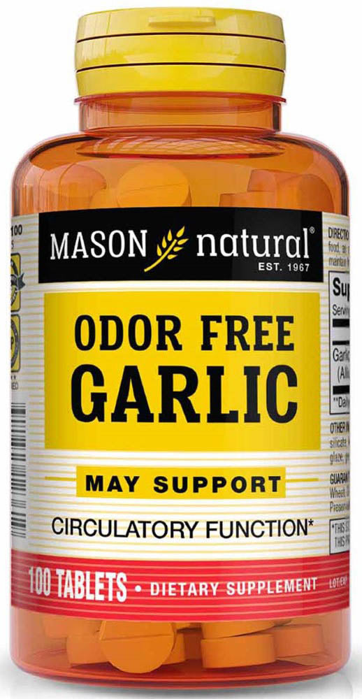 MASON Odor Free Garlic - 100 Tablets