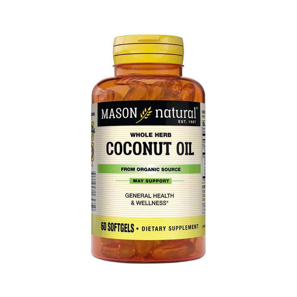 MASON Coconut Oil 1,000Mg - 60 Softgels