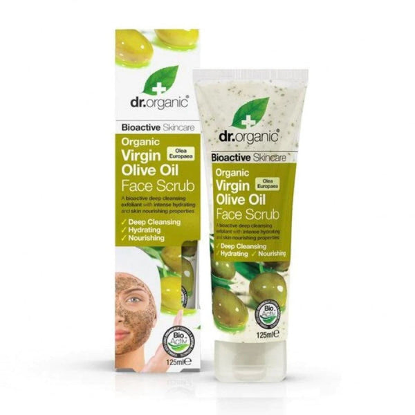 DR ORGANIC Olive Face Scrub 125 Ml