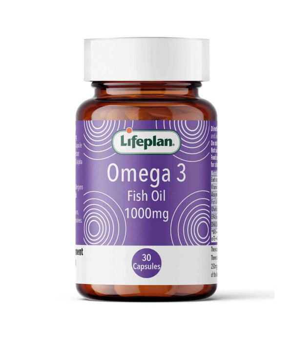 LIFEPLAN Omega 3 Fish Oils 30 Caps