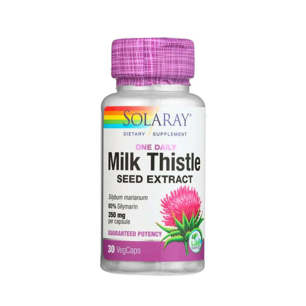 SOLARAY One Daily Milk Thistle Seed Extract 350mg