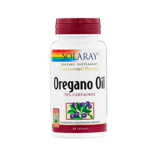 SOLARAY Oregano Oil 70% Carvacrol