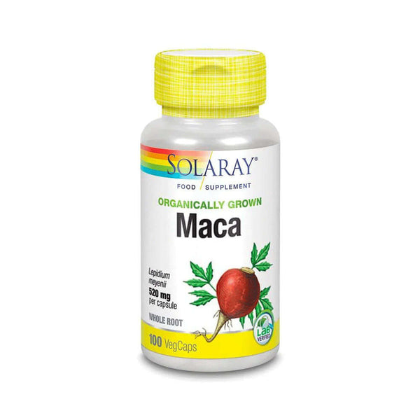 SOLARAY Organically Grown Maca 500mg - Whole Root