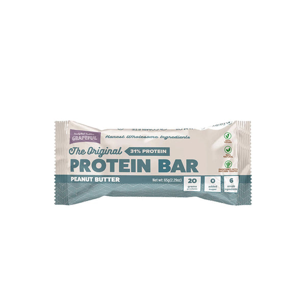 GRAPEFUL Peanut Butter Protein Bar 65g