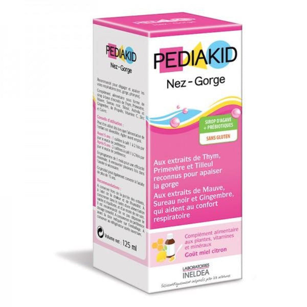 PEDIAKID Nez Gorge Sirop 125ml