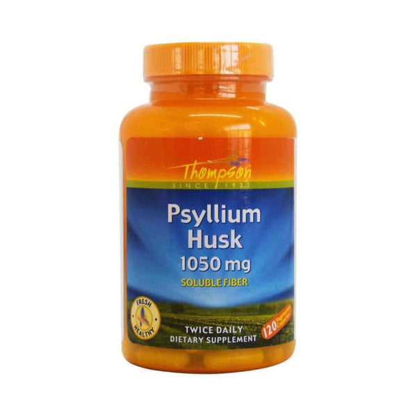 THOMPSON Psyllium Husk 1050Mg - 120 Vegetarian Capsules