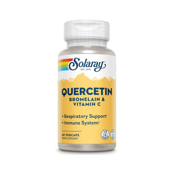 SOLARAY Quercetin & Bromelain + Vitamin C