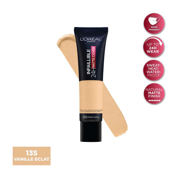 L'OREAL PARIS 24h Matte Cover Foundation