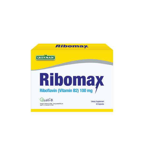 GREENMADE Ribomax 100mg 30 Capsules