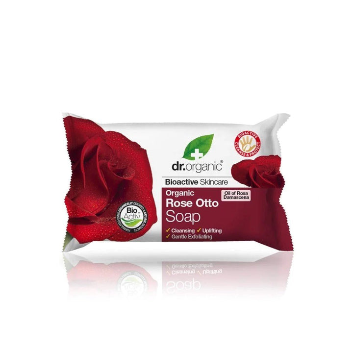 DR ORGANIC Rose Otto Soap 100 Grs