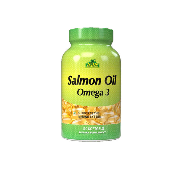 ALFA VITAMINS Salmon Oil - 100 Softgels