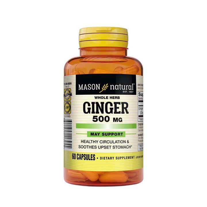 MASON Ginger 500Mg - 60 Capsules