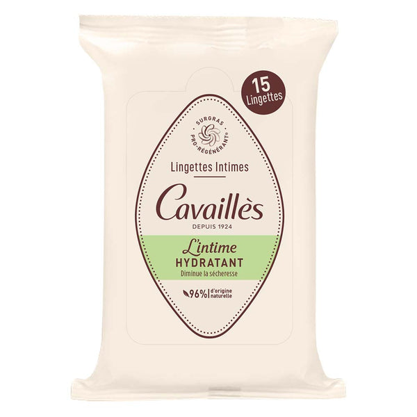 CAVAILLES Lingettes Intimes Hydratant X15