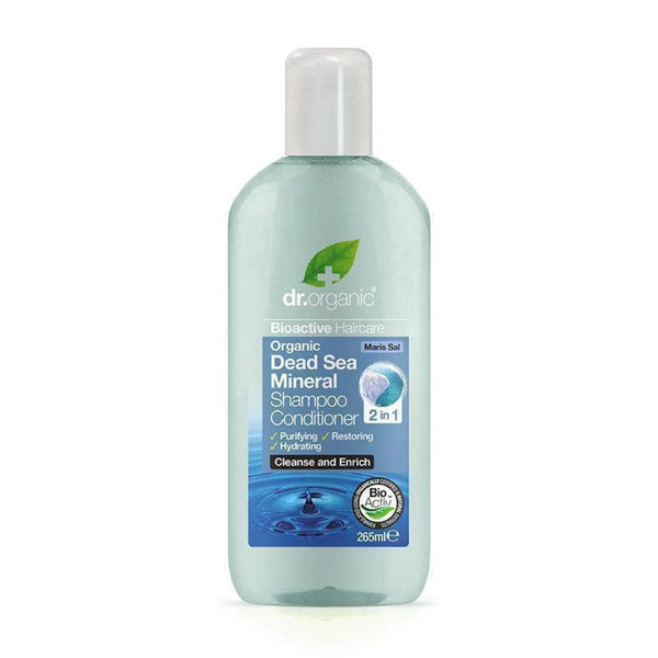 DR ORGANIC Dead Sea Shampoo 2 In 1 265 Ml