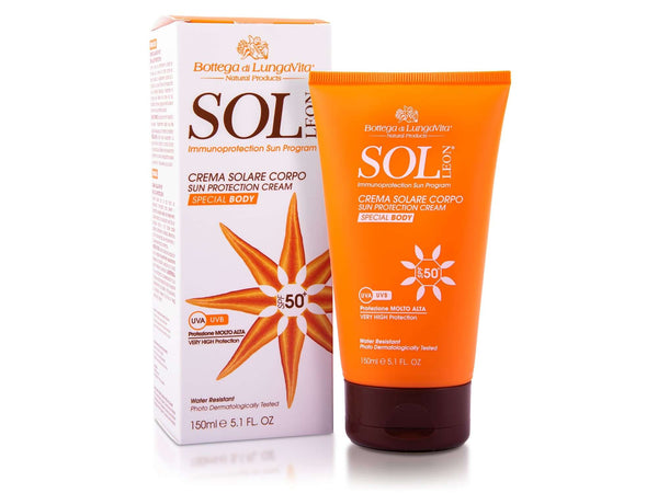 SOL LEON Body High Protection Spf50 Cream 150ml