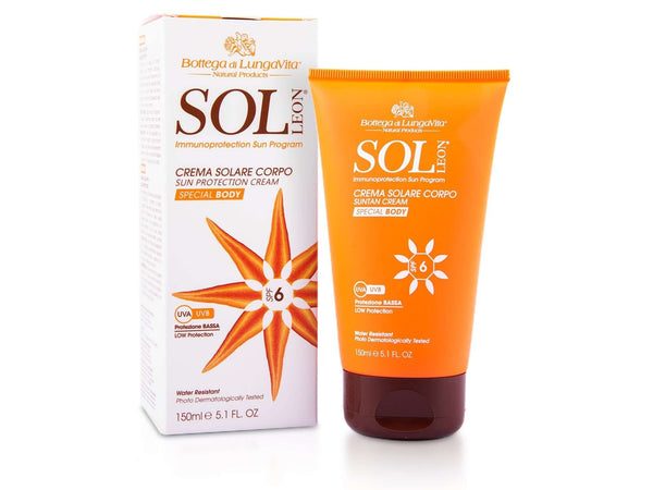 SOL LEON Body Low Protection Spf6 Cream 150ml