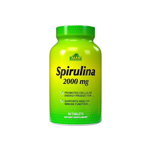 ALFA VITAMINS Spirulina 2000mg 60tabs