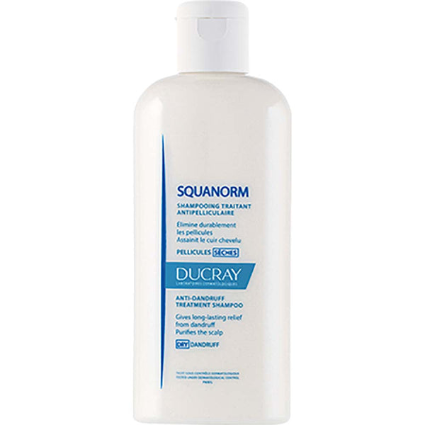 DUCRAY Squanorm Anti-Dandruff Treatment Shampoo - Dry Dandruff 200ml