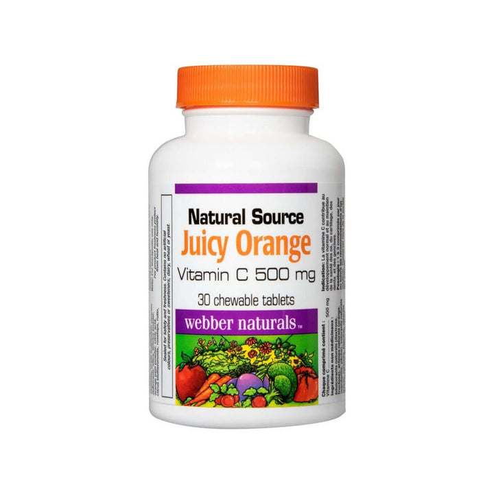 WEBBER NATURALS Vitamin C 500Mg - 30 Tablets