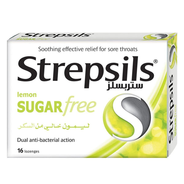 STREPSILS Lemon Sugar Free 16S