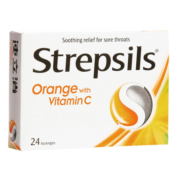 STREPSILS Orange With Vitamin C