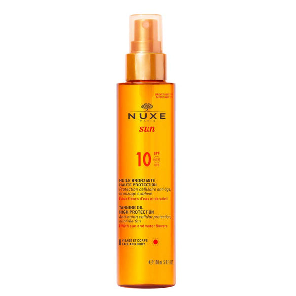 NUXE Sun Tanning Oil Low Protection Spf10 150ml