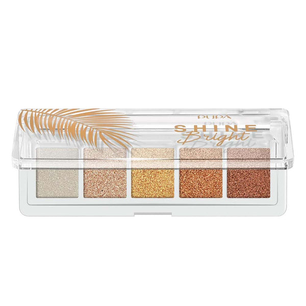 PUPA MILANO Palette Shine Bright Eyeshadow 001 Sunny Gold