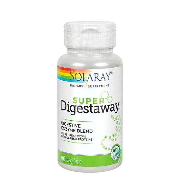 SOLARAY Super Digestaway Digestive Enzyme Blend 60vegcaps