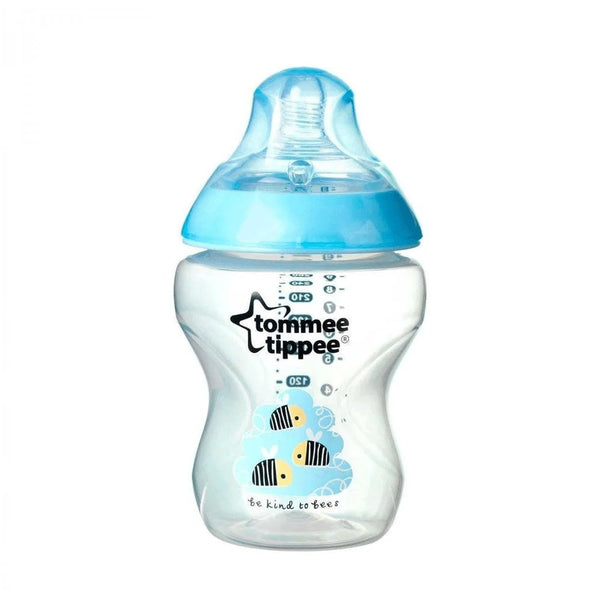 TOMMEE TIPPEE Closer To Nature Feeding Bottle Deco 0M+ Blue