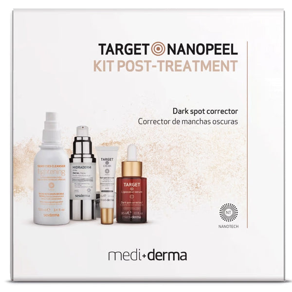 SESDERMA Target System Coffret Kit (Cleanser Lightening /Hidraderm/ Target Serum/Target Cream) (4 Items)