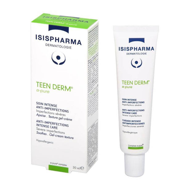 ISISPHARMA Teenderm Alpha Pure Anti Imperfections Intense Care Gel Cream 30ml