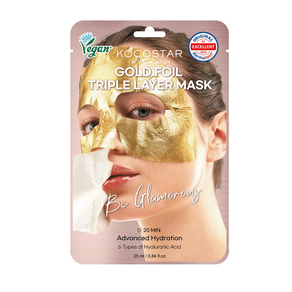 KOCOSTAR Triple Layer Gold Mask