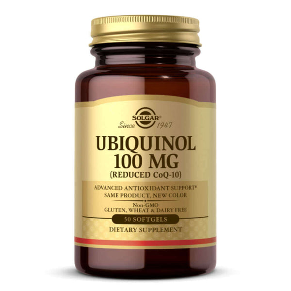 SOLGAR Ubiquinol 100 Mg 50Softgels