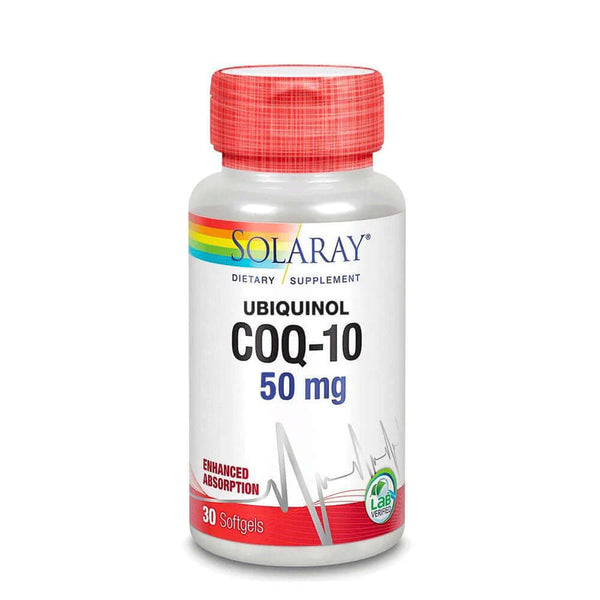 SOLARAY Ubiquinol COQ-10 50mg