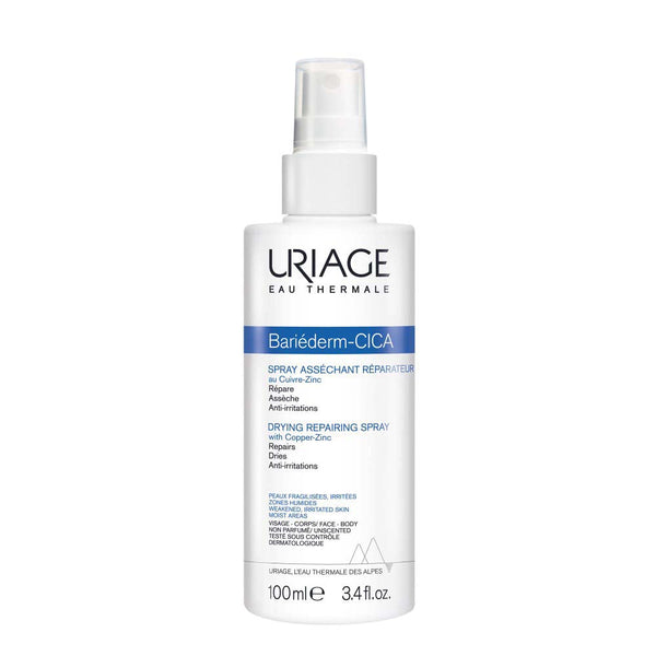 URIAGE Bariederm Cica Spray Assechant Reparateur Au Cuivre Zinc 100ml