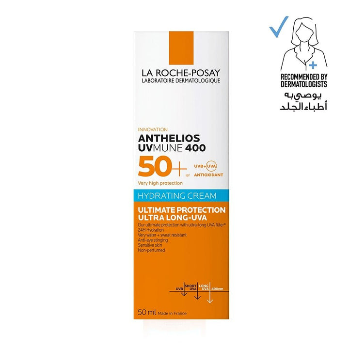 LA ROCHE - POSAY Anthelios UVMune 400 Moisturizing Sunscreen SPF50+ 50ml