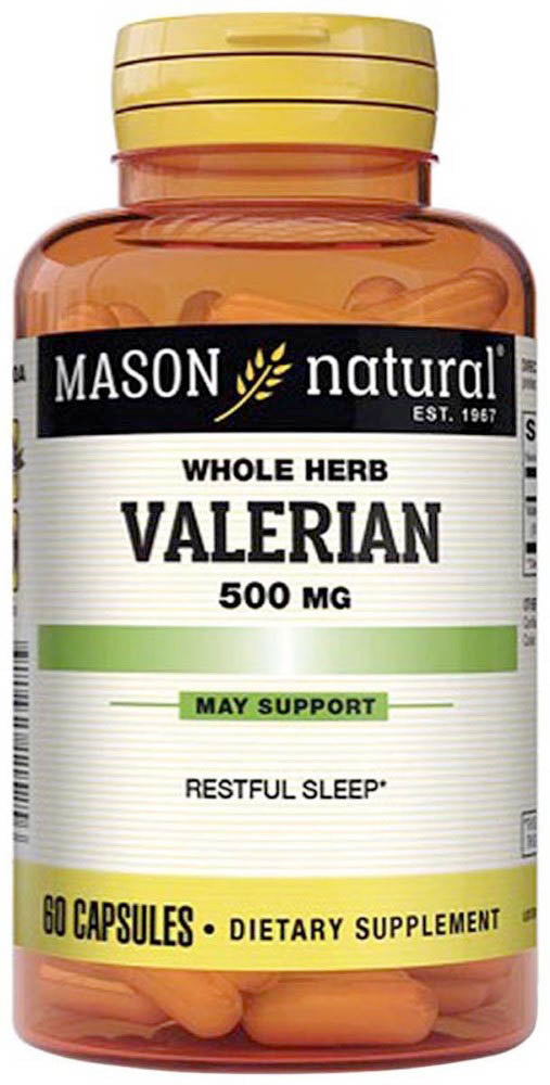 MASON Valerian 500 Mg - 60 Capsules