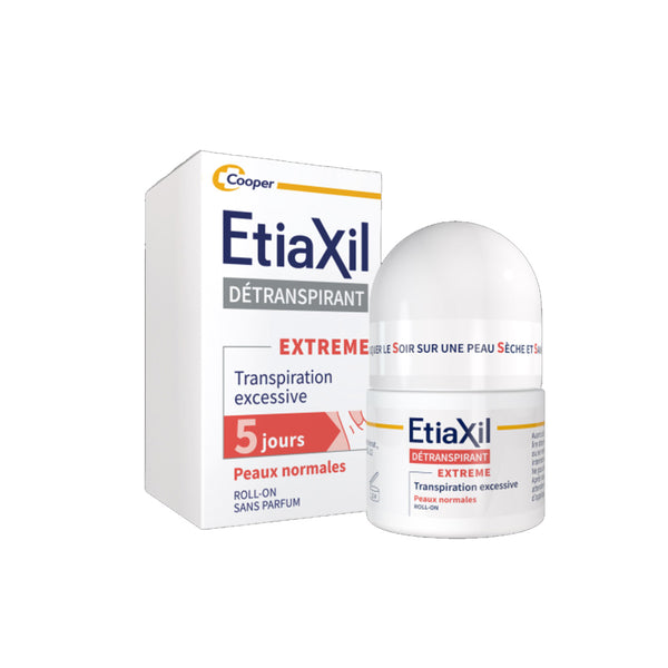 ETIAXIL Detranspirant Peaux Normales Aisselles Roll-On 15ml