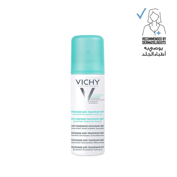 VICHY 48 Hour No Marks Anti - Perspirant Spray Deodorant 125ml