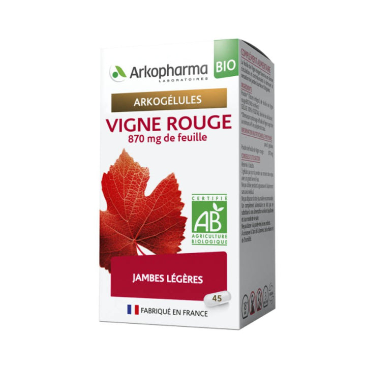 ARKOPHARMA Arkogelules Bio Vigne Rouge 45gelules