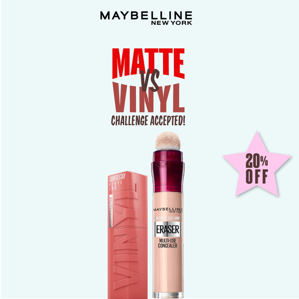 MAYBELLINE Vinyl Bundle: Vinyl + Age Rewind Eraser