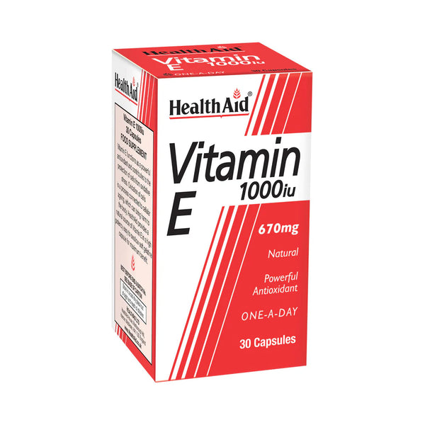 HEALTHAID Vitamin E 1000 30Tabs