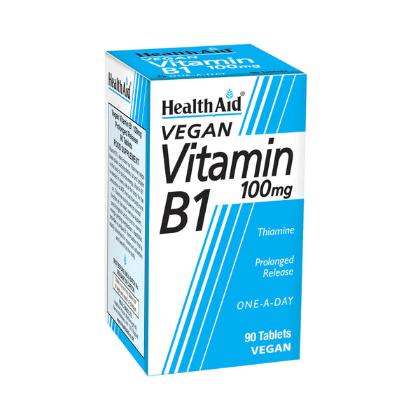 HEALTHAID Vitamin B1 100mg (Thiamin)  90Tablets