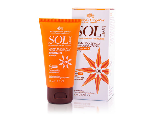 SOL LEON Sun Protection Face Cream Spf 30 50ml Medium