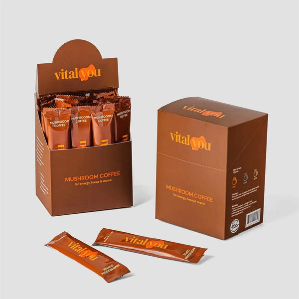 VITAL YOU Mushroom Coffee Sachets (30 sachets)