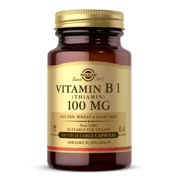 SOLGAR Vitamin B1 (Thiamin) 100Mg