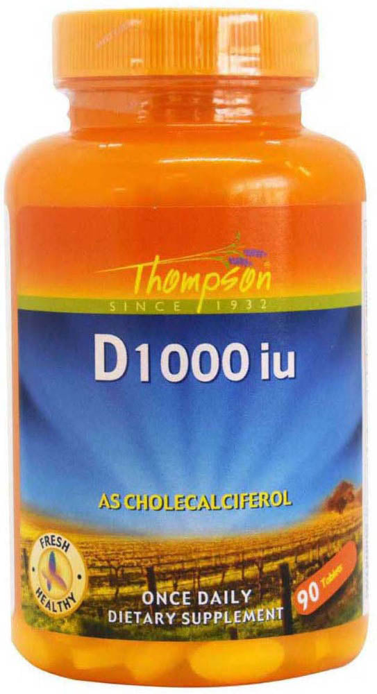 THOMPSON Vitamin D 1000 Iu - 90 Tablets