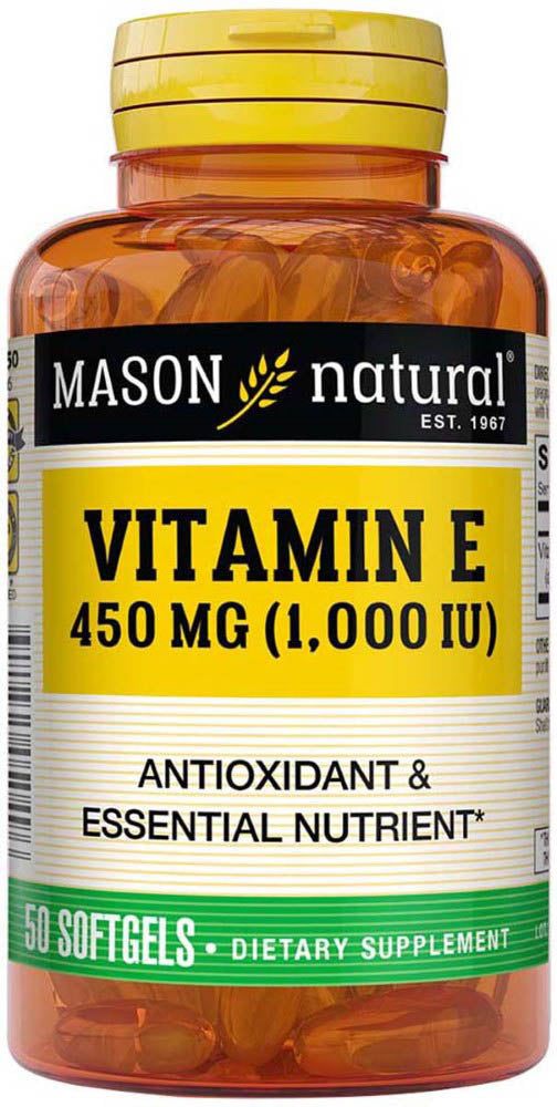 MASON Vitamin E 1000Iu - 50 Softgels